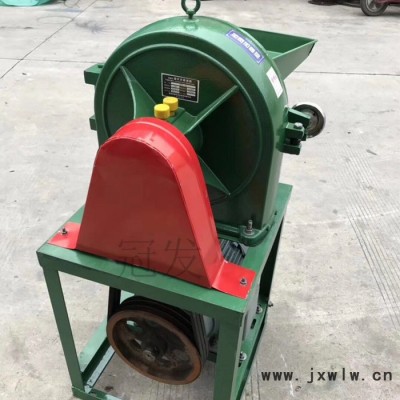 冠發(fā) 樹(shù)枝木頭粉碎設(shè)備 小型中藥粉碎機(jī) 高產(chǎn)量糧食粉碎機(jī)