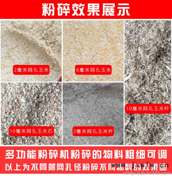 菏澤供應(yīng)錘片式秸稈藥材粉碎設(shè)備 玉米飼料粉碎機