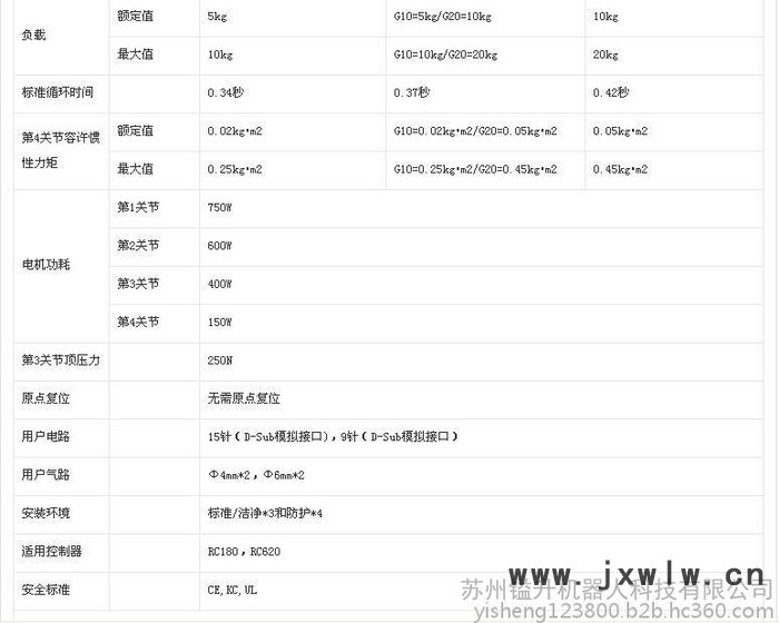 愛普生機(jī)器人 愛普生機(jī)械手 工業(yè)機(jī)器人G10/G20