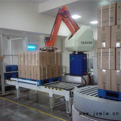 廠家工業(yè)碼垛機(jī)器人   工業(yè)機(jī)器人  飲料碼垛機(jī)器人   飼料碼垛機(jī)器人 下料機(jī)器認(rèn) 自動化設(shè)備