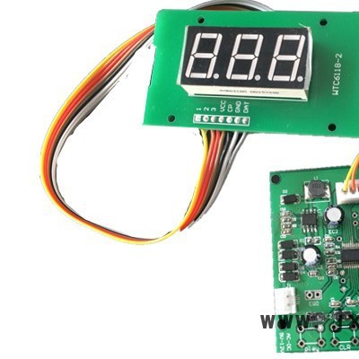 唯創(chuàng)齊聯(lián)WTC6118 語音計數(shù)器集成電路成品板累計累減中英文