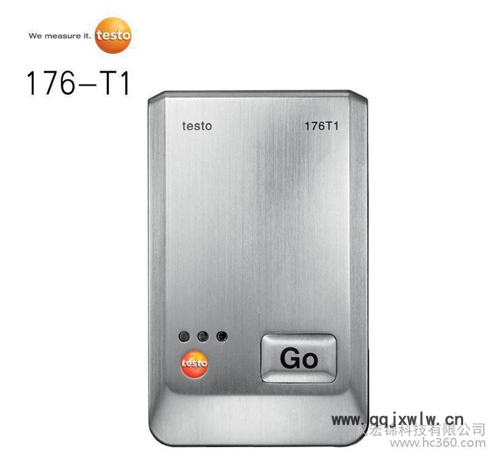 testo 176-T1電子溫度記錄儀，1通道，帶內置Pt1