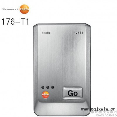 testo 176-T1電子溫度記錄儀，1通道，帶內置Pt1