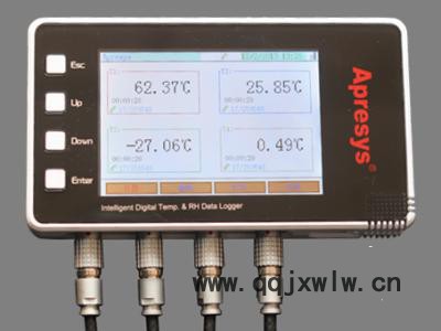 供應艾普瑞Apresys189-T4四通道溫度記錄儀