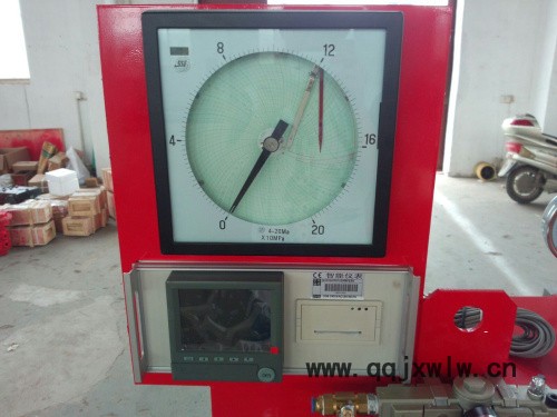 供應(yīng)機(jī)械圓盤式記錄儀氣動試壓泵     記錄儀氣動打壓泵