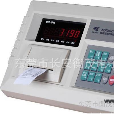 東莞耀華秤重顯示儀表，帶打印功能電子顯示表頭，XK3190-A1+P顯