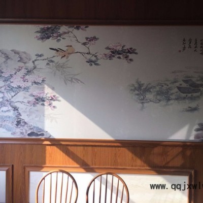 山東科納  3D打印背景  實(shí)心無縫竹木纖維集成墻面板 護(hù)墻板