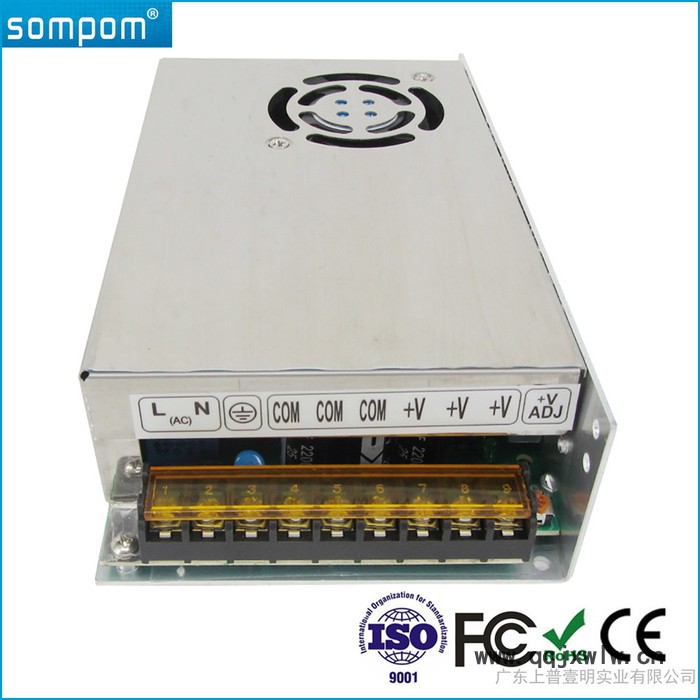 東莞廠家生產(chǎn)上普牌12V30A足180W開關(guān)電源 LED廣告燈/監(jiān)控安防/3D打印直流電源