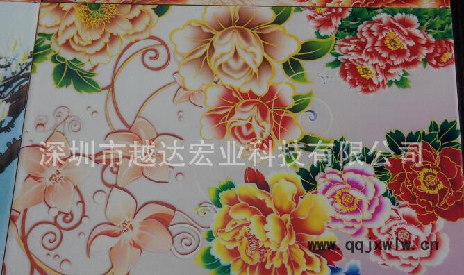 瓷磚深加工UV噴繪機,怎么在陶瓷上打印3D圖案,背景墻彩印機器