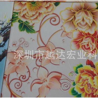 瓷磚深加工UV噴繪機,怎么在陶瓷上打印3D圖案,背景墻彩印機器