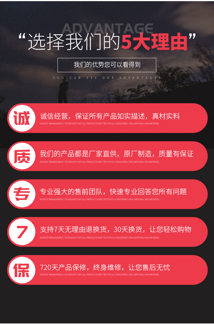 選擇微耕機五大理由圖