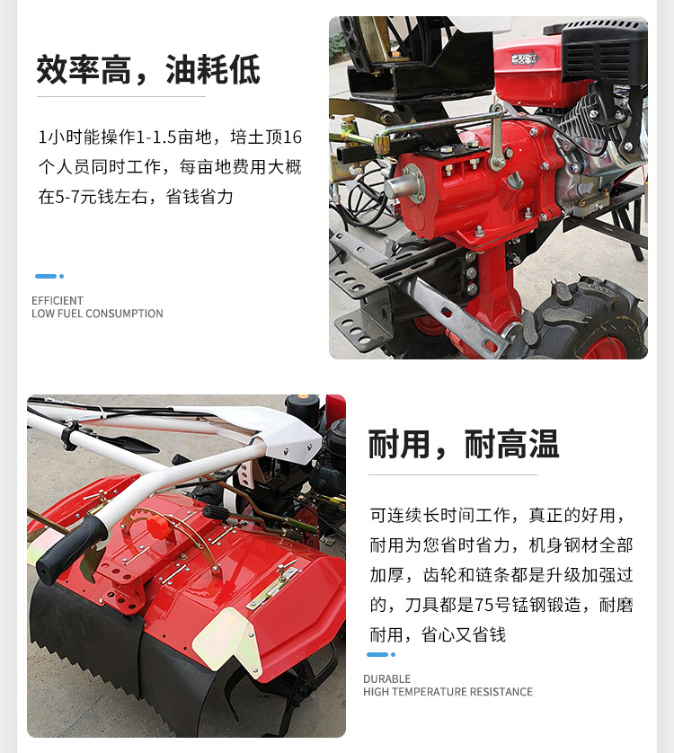 自走微耕機細節(jié)圖
