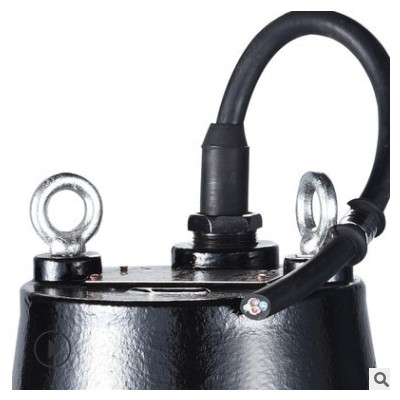 WQ污水污物潛水排污泵無(wú)堵塞污水泵380V潛污泵5.5KW2極4極