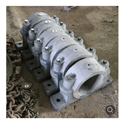 鑄鋼軸承座立式外球面帶座機(jī)械用農(nóng)機(jī)配件定制支撐固定立式軸承座
