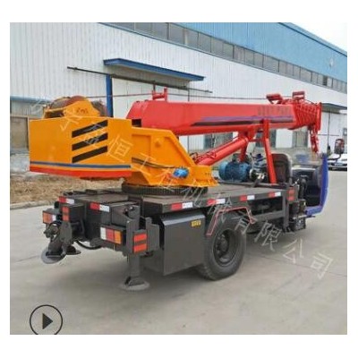 農(nóng)用園林小吊車時風(fēng)五征自建房三輪吊車3噸5噸移樹吊車柴油起重機(jī)