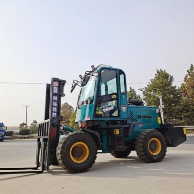 四驅(qū)越野叉車價格 全新柴油工地用四驅(qū)叉車兩驅(qū)叉車廠家直供