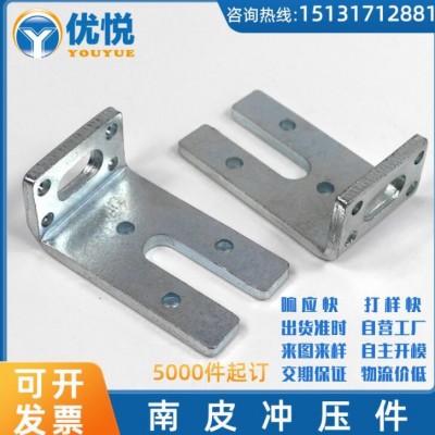 硅鋼片工程道路圍墻防風護欄連接片 馬路交通連接五金沖壓配件