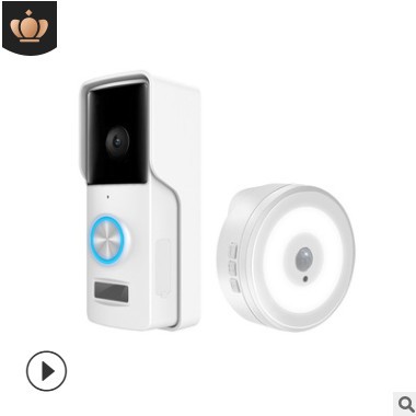 盈潤佳tuya智能家用wifi電子對講門鈴無線防水?dāng)?shù)碼涂鴉可視門鈴